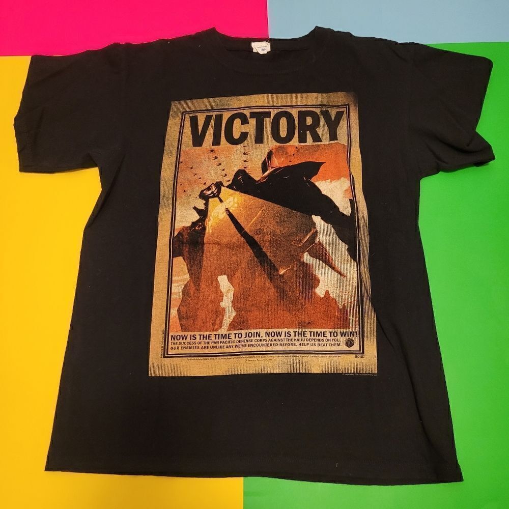 Victory black graphic top tee tshirt - Picture 2 of 4